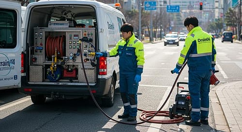 일산 서구 하수구 막힘 오수관 우수관 시원하게 뚫음