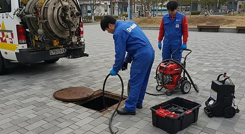 구산동 하수구 막힘 오수관 꽉 막힌 속까지 뻥 뚫어드립니다