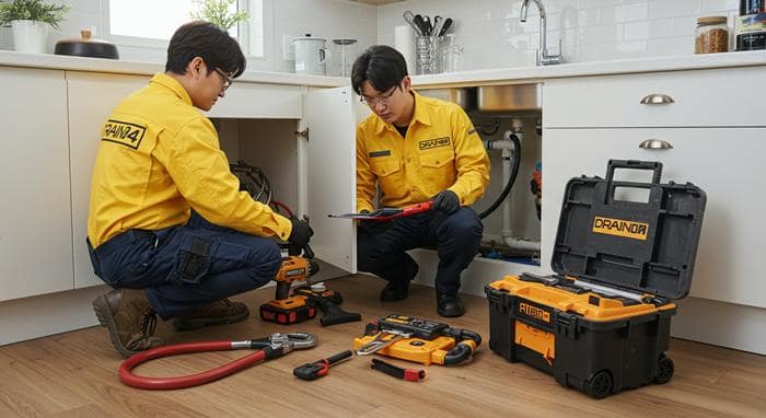 시흥시 하수구막힘 배수구 뚫음 업체 믿고 맡기세요