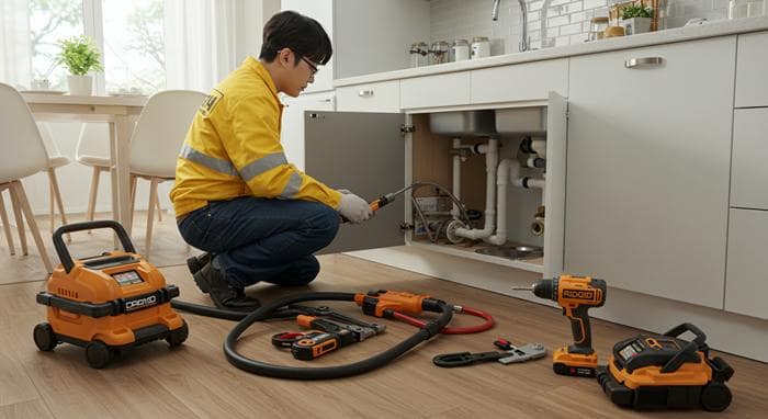 시흥시 싱크대막힘 배수구 뚫음 깔끔 처리