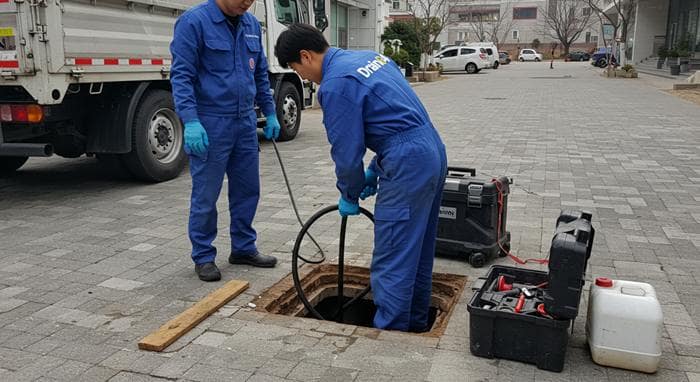 정왕동 하수구 막힘 업체 묵은 때까지 싹 씻어냅니다