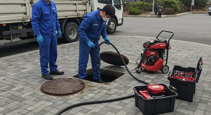 매화동 싱크대 막힘 하수구 뚫어 완벽하게 해결해 드립니다