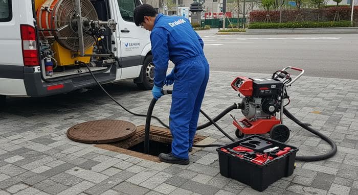 신천동 하수구 막힘 업체 속이 뻥 뚫리는 기분입니다