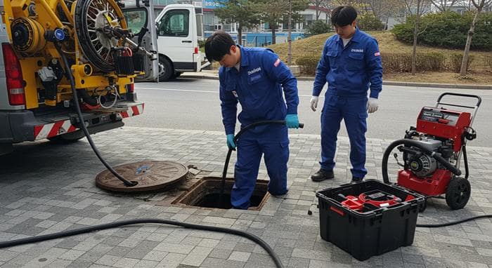 금이동 싱크대 막힘 하수구 뚫어 속전속결로 끝내드립니다