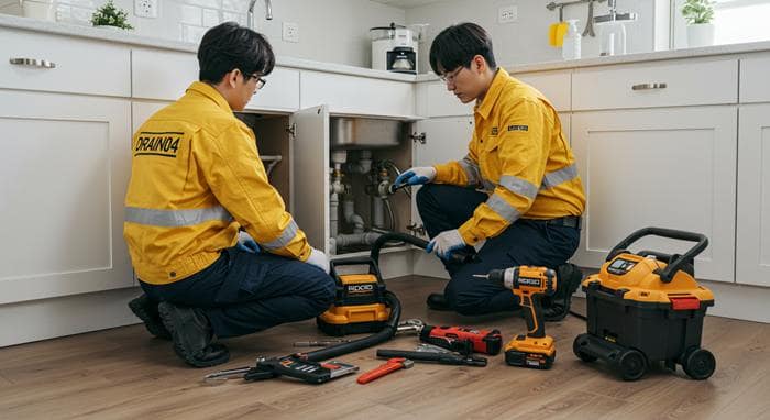 일산 하수구 막힘 오수관 우수관 고민 끝