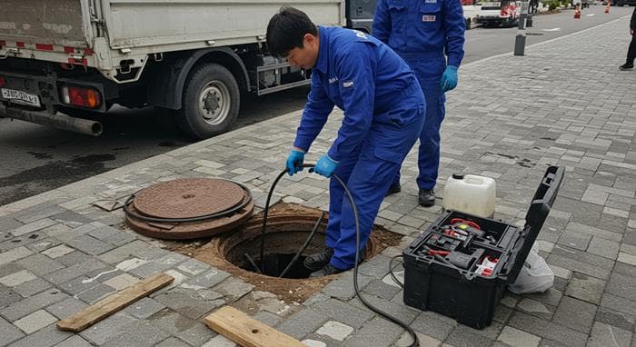 가좌동 하수구 막힘 오수관 막힌 운까지 시원하게 뚫어드립니다