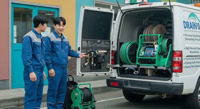 일산 동구 싱크대막힘 배수구 꽉 막힌 속까지 뻥 뚫어드립니다