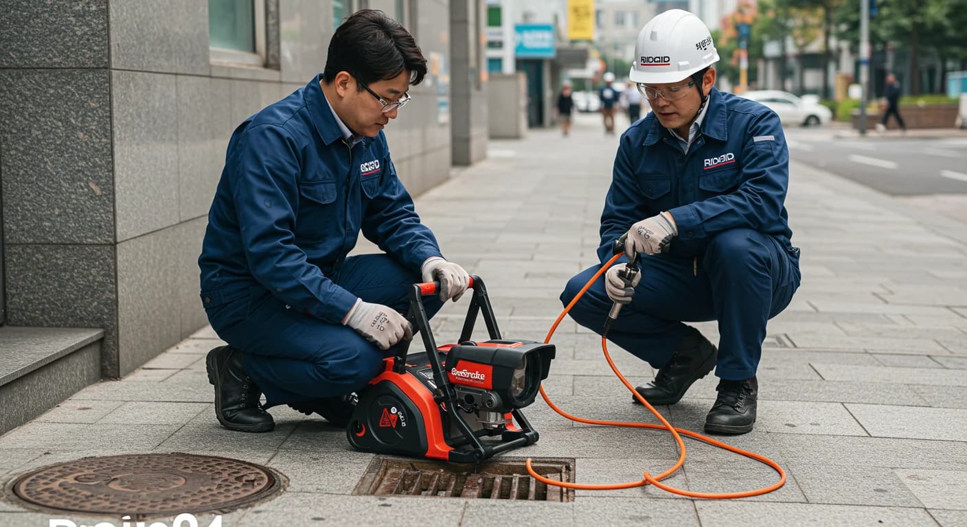 일산 4시 출동 문봉동 하수구 막힘 배수구