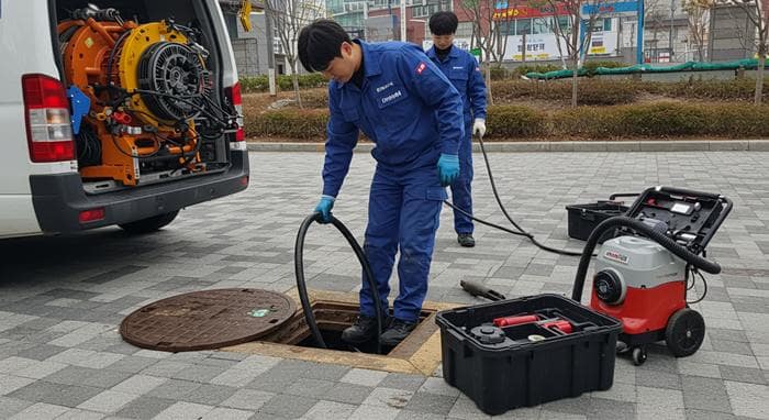 조안면 하수구막힘 뚫어 시원하게 뚫고 웃음꽃을 피우세요