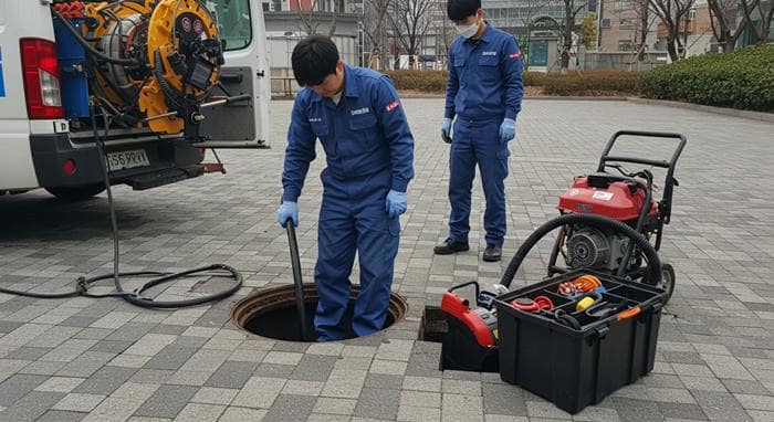 남양주시 하수구막힘 묵은 때까지 싹 씻어냅니다