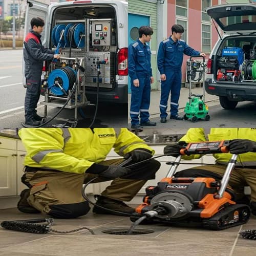 남양주 진접읍 하수구 막힘, 꽉 막힌 배수구가 흙탕물 범벅이었네요!