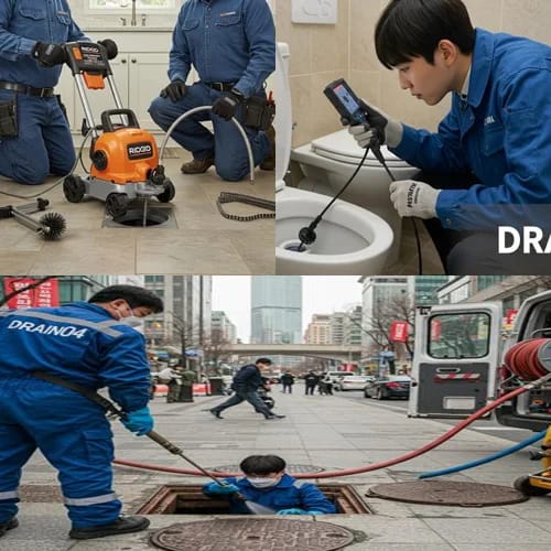 남양주 도농동 하수구막힘 업체, 다산동 신속 출동!