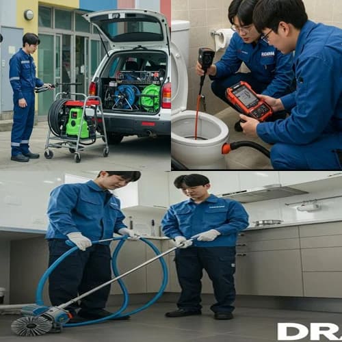 남양주 수동면 싱크대막힘 역류, 몽골문화촌 근처