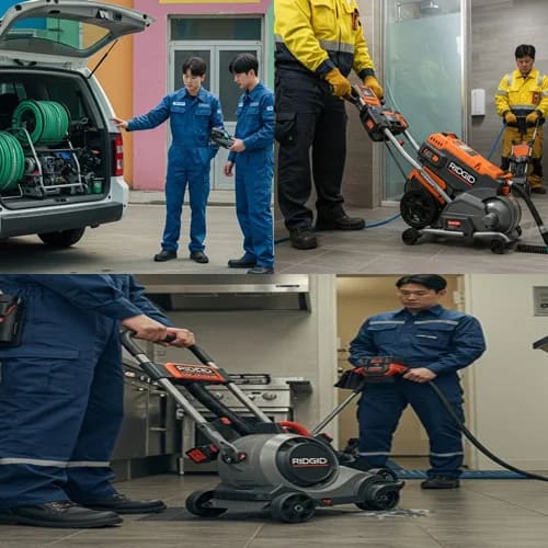 조안면 하수구 막힘 업체, 북한강변 식당 막힘 말끔히 뚫었어요 (감사)