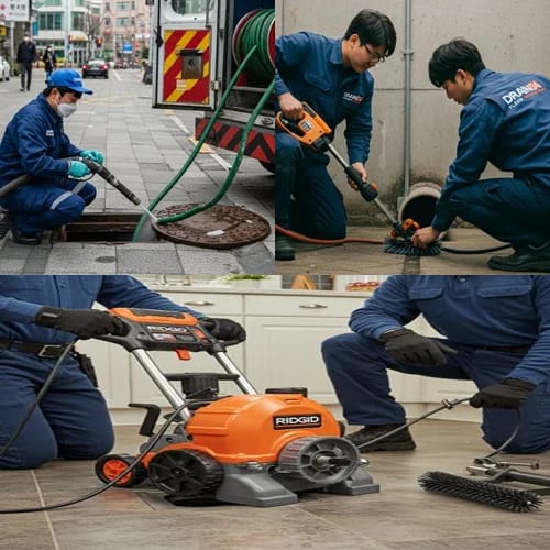 이패동 싱크대 막힘 배수구 양정역 근처 빌라 주방 막힘 시원하게 해결