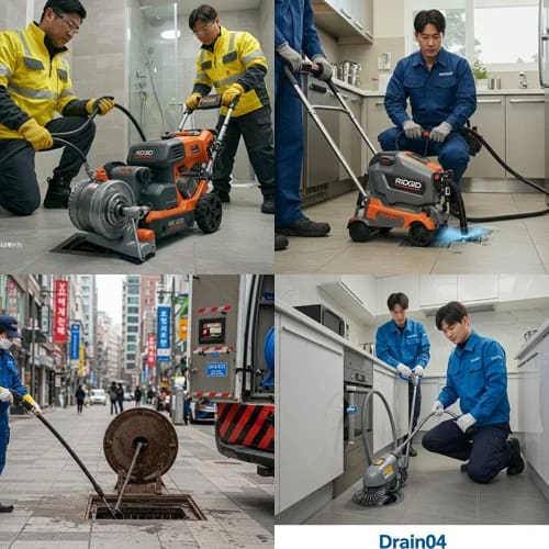 이패동 싱크대 막힘 배수구 양정역 근처 빌라 주방 막힘 시원하게 해결