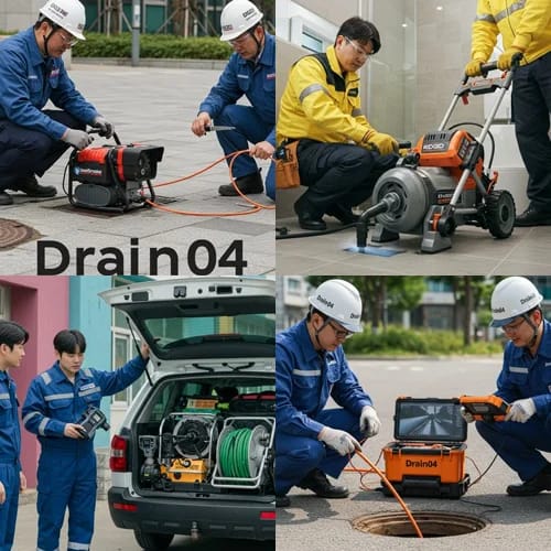 퇴계원면 하수구 뚫음 하수도, 아파트 상가 기름때 제거 완료 후기!