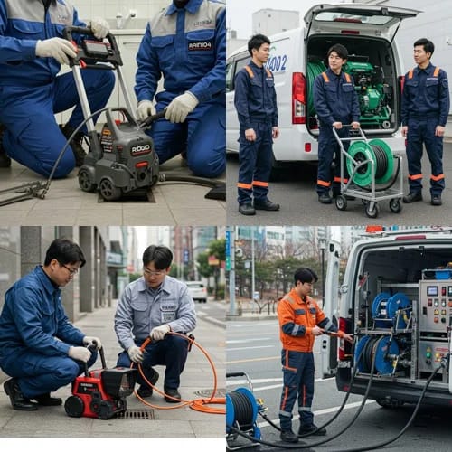 수석동 하수구 막힘 업체 강변 카페 배관 막힘 드디어 뚫고 광명 찾았어요 (감동)