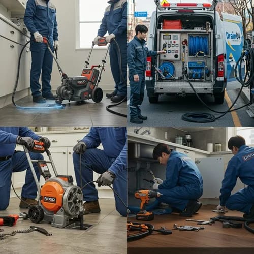 오래된 주택 화장실 막힘엔 역시 전문가! 남양주 일패동 변기 막힘 수리