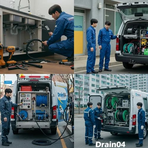 다산신도시 상가 기름때 제거 전문! 남양주 지금동 싱크대 막힘 배수구