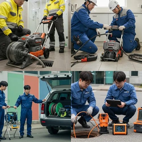 조안면 싱크대 막힘 배수구, 북한강변 식당 주방 말끔히 뚫었어요