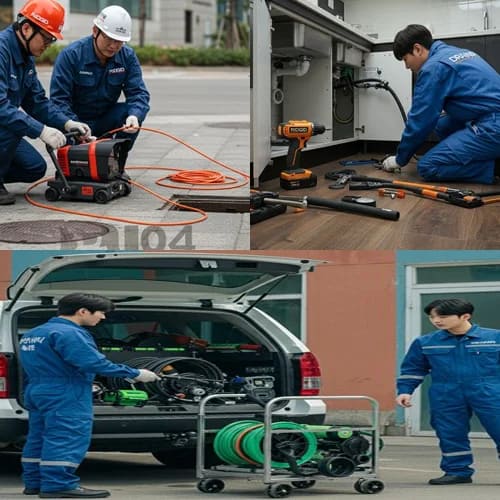 오남읍 변기 막힘 수리, 진접지구 아파트 1층 화장실 역류 해결 후기