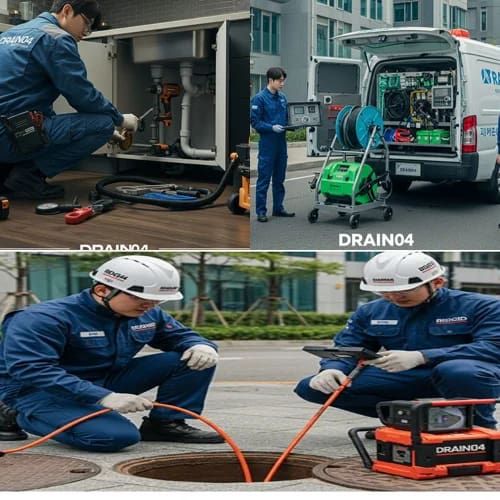 평내호평역 근처 빌라 주방 막힘 해결 남양주 평내동 싱크대 막힘 배수구