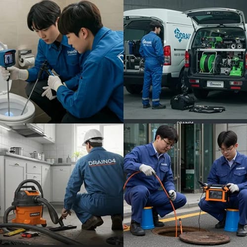 진건읍 하수구 뚫음 하수도 사릉역 근처 빌라 막힘 해결 후기