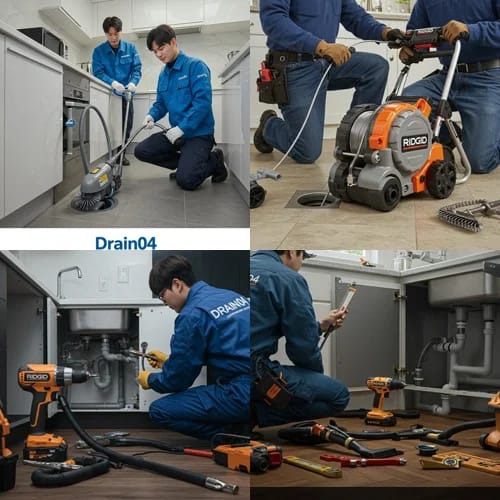 기름때가 돌덩이처럼 굳었다면? 남양주 싱크대 막힘 배수구 해결 후기