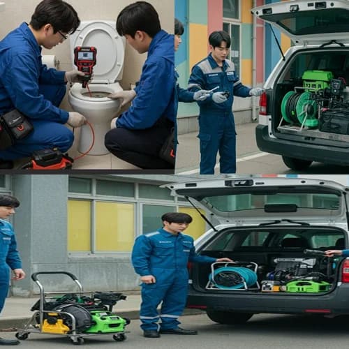 평내호평역 근처 빌라 막힘 해결 후기! 남양주 평내동 하수구 막힘 업체 (기쁨)