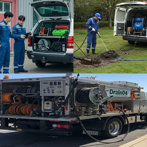 꽉 막힌 하수도 시원하게 뚫었어요! 남양주 하수구 뚫음 하수도 작업 후기