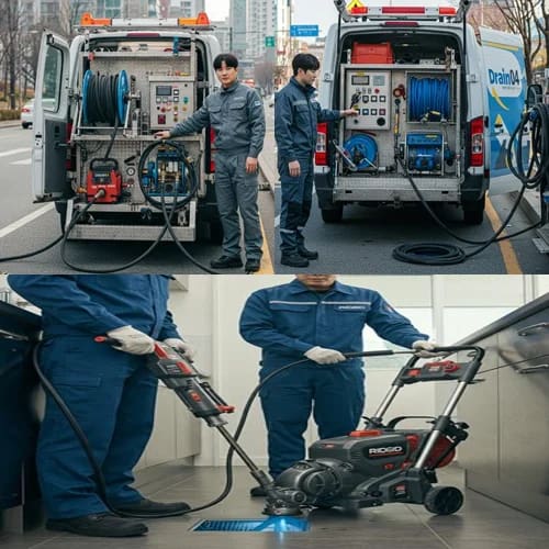 이패동 하수구 막힘 업체, 빌라 막힘 시원하게 해결 완료!