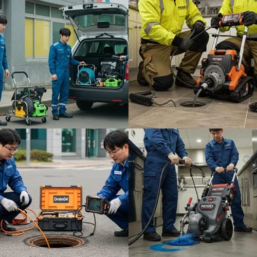 남양주 금곡동 싱크대 막힘 배수구, 빌라 1층 역류 완벽 해결! (후기)