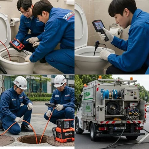 조안면 변기 막힘 수리, 남양주 식당 화장실 말끔히 뚫었어요