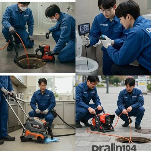 남양주 호평동 싱크대 막힘 배수구, 아파트 1층 주방 역류 드디어 해결!