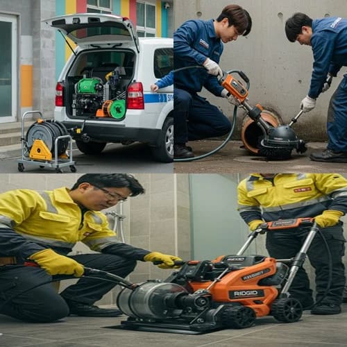 남양주 호평동 싱크대 막힘 배수구, 아파트 1층 주방 역류 드디어 해결!