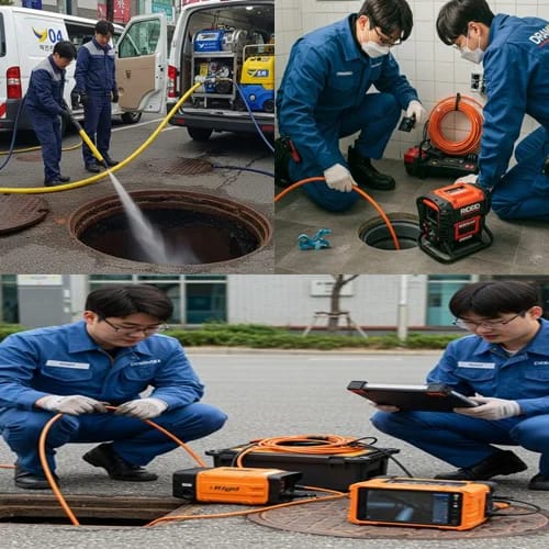 이패동 하수구 뚫음 하수도, 양정역 근처 빌라 막힘 해결 후기