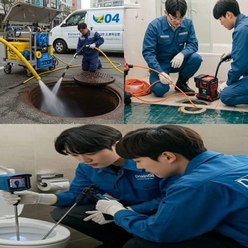 수석동 싱크대 막힘 배수구, 강변 카페 주방 드디어 뚫고 광명 찾았어요!