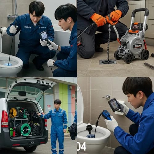 남양주 일패동 싱크대 막힘 배수구 오래된 주택!