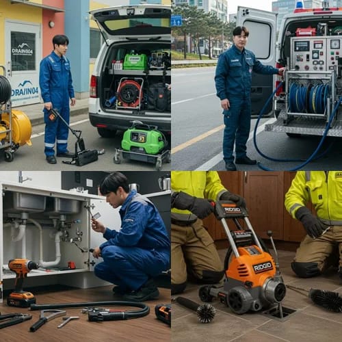 남양주 도농동 하수구 뚫음 하수도 막힘