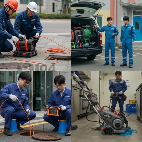 남양주 도농동 하수구 뚫음 하수도 막힘