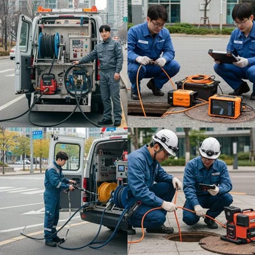 남양주 평내동 하수구 뚫음 아파트 전문