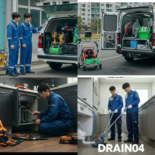 남양주 배수구 막힘 세탁실 역류