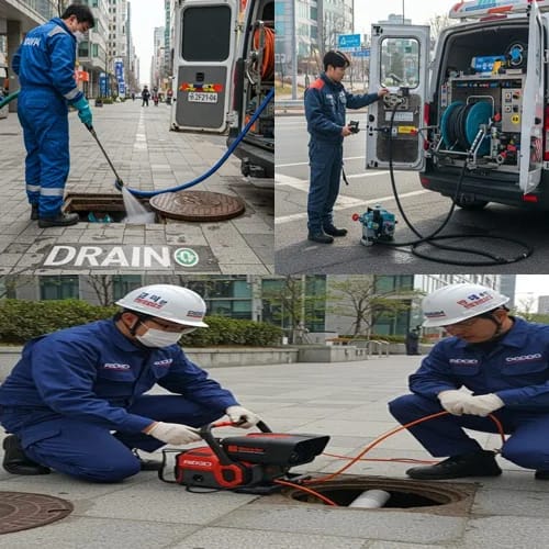 가운동 하수구 막힘 아파트 횡주관