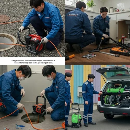 도농동 하수구 막힘 주상복합 상가