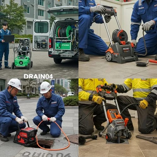 퇴계원면 하수구 막힘 군부대 인근