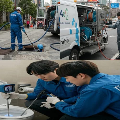 별내면 하수구 막힘 공장 하수구