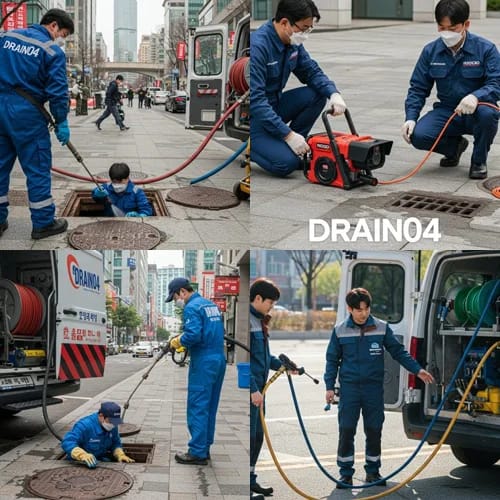 삼패동 하수구 뚫음 막힘 해결