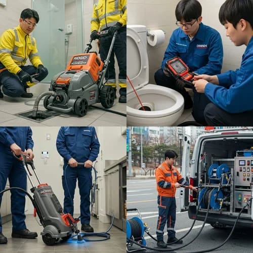 일패동 하수구 막힘 창고 배관