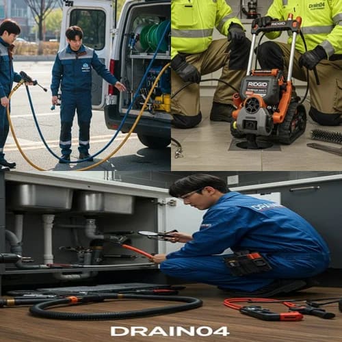 별내면 싱크대 막힘 역류 해결